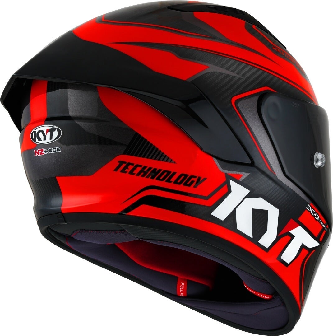 KYT NZ Race Carbon Competition Helmet red XL (61/62) Figure 7