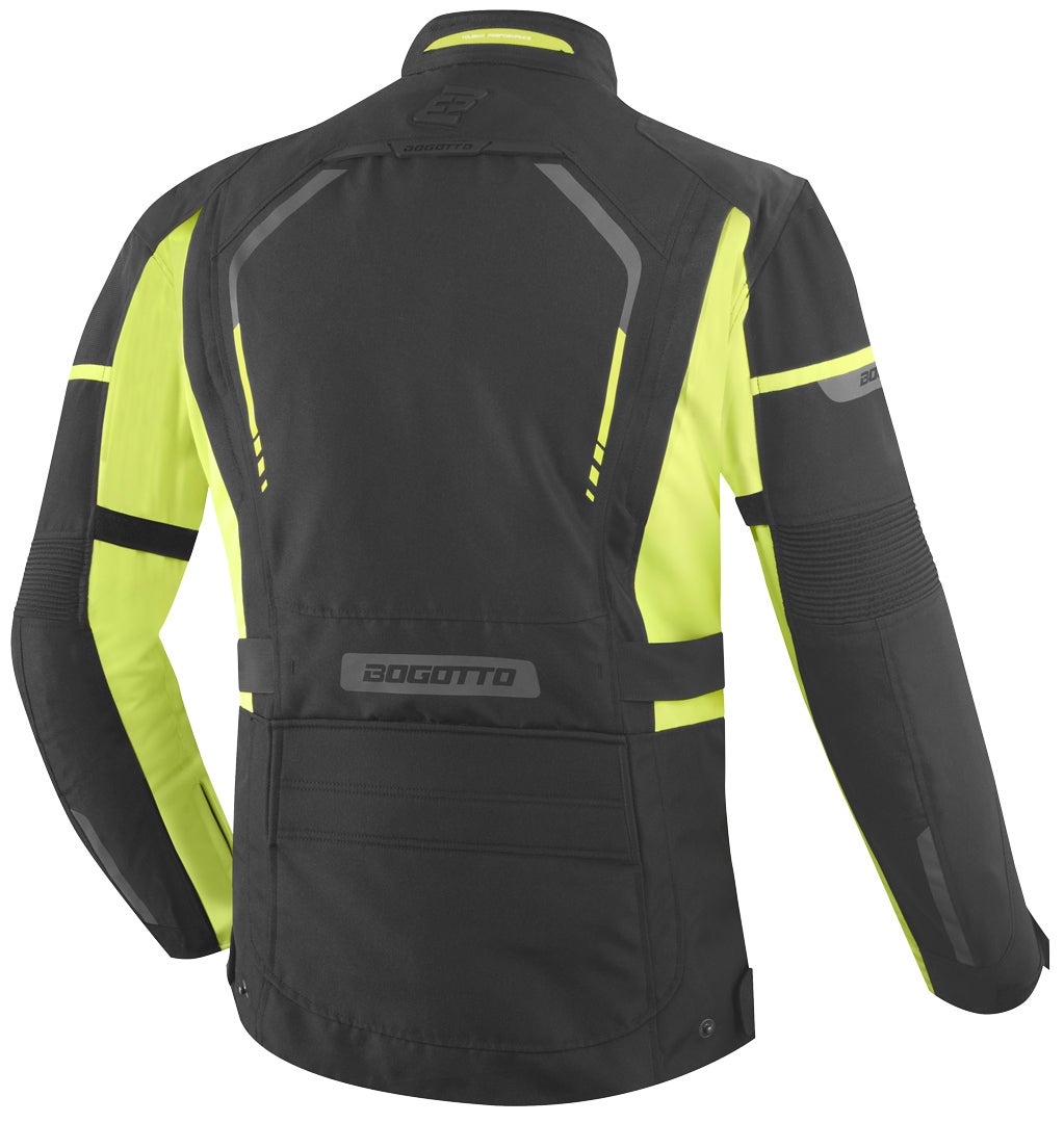 Bogotto Azury 2in1 waterproof Motorcycle Textile Jacket black/neon XL Figure 2