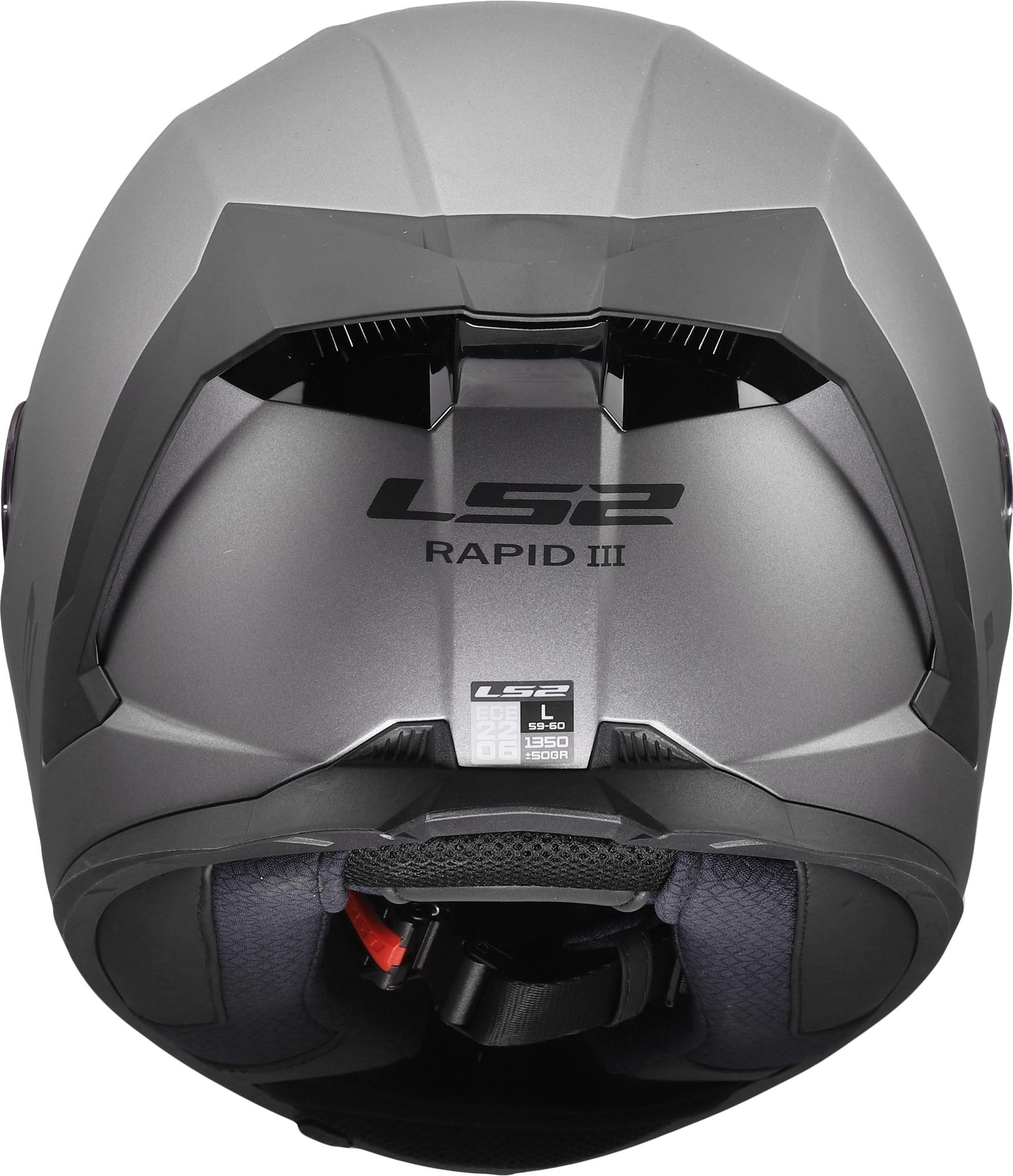 LS2 FF820 Rapid III Elmetto Grigio opaco XXL (63/64) Figura 4