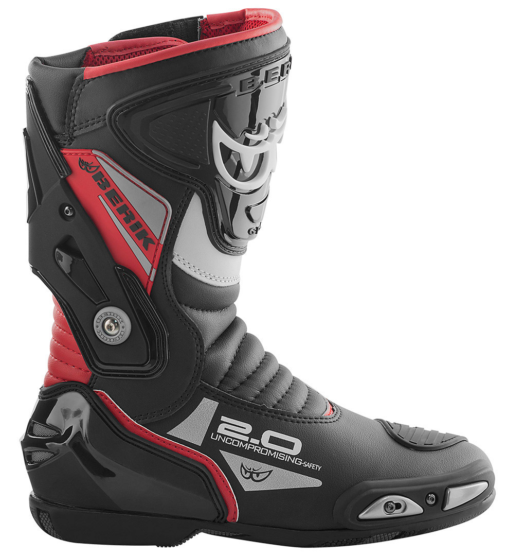 Berik Shaft 2.0 Motorcycle Boots black/red 45 Figure 2
