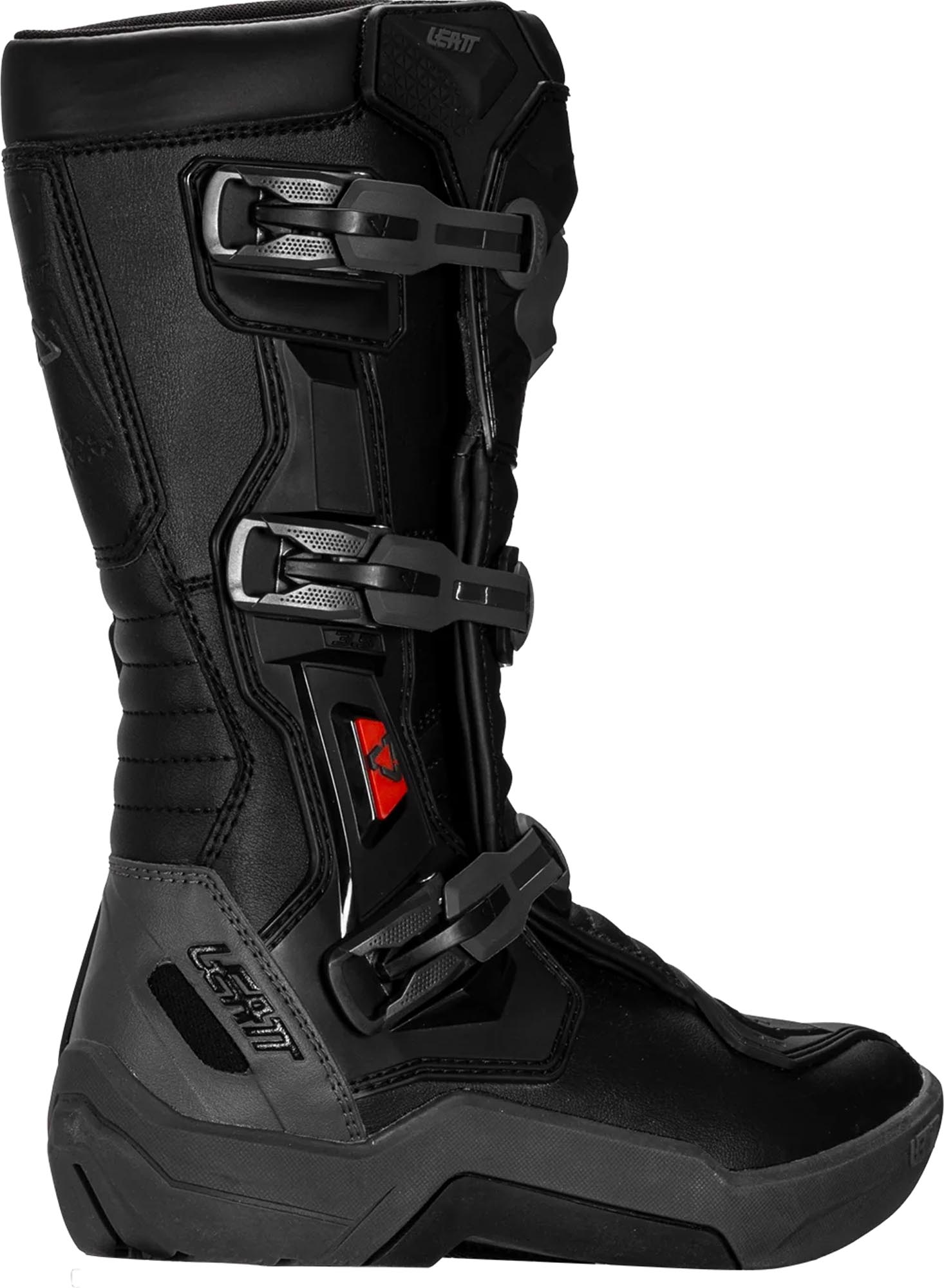 Leatt 3.5 Ungdoms-motocrossstøvler Sort 38 Figur 3