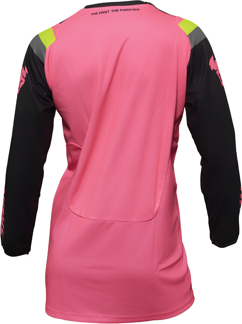 Thor Pulse Rev Ladies Motocross Jersey grey/hotpink L Figure 2