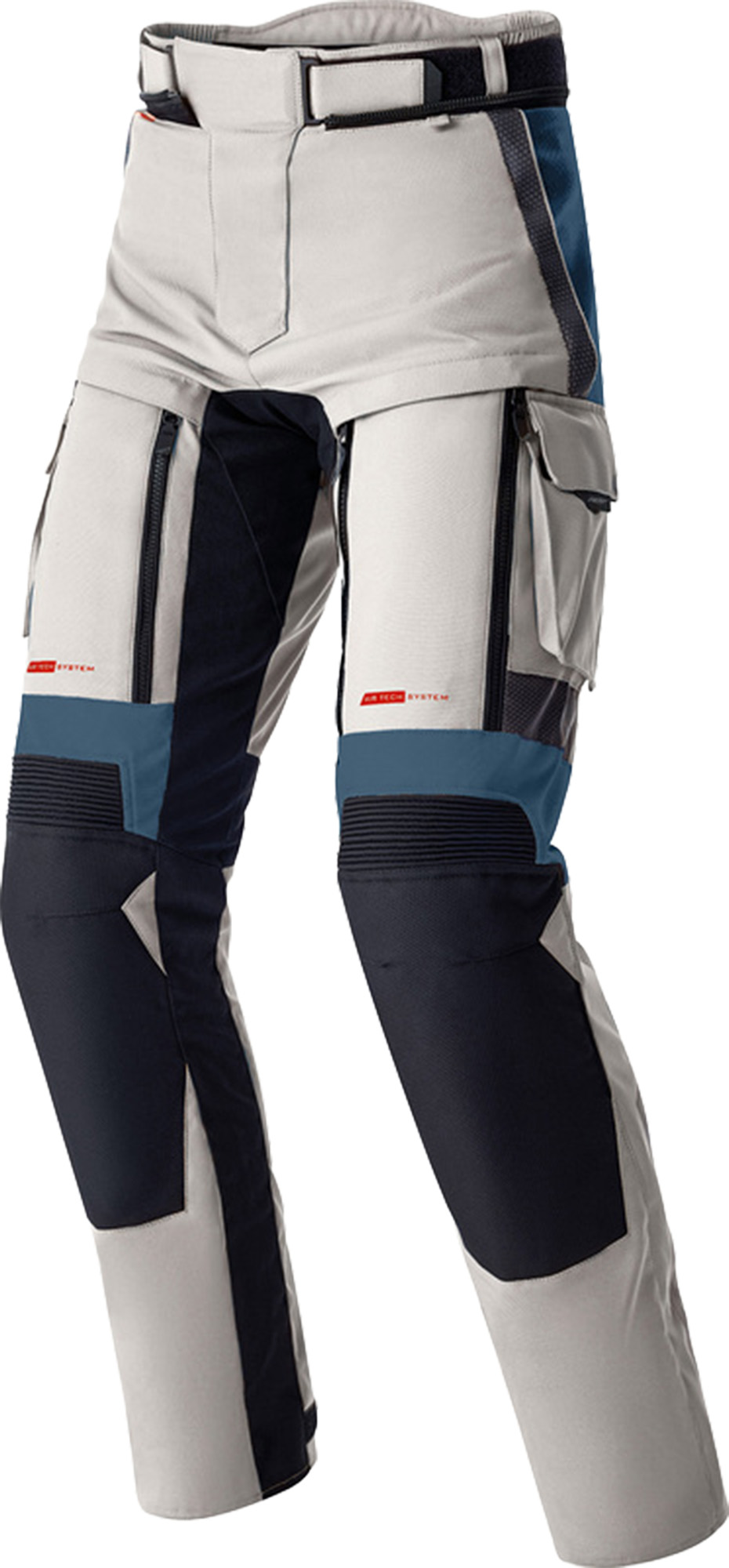 RST Pro Series Adventure D3O Ladies Motorcycle Textile Pants Silver 16 Figure 1