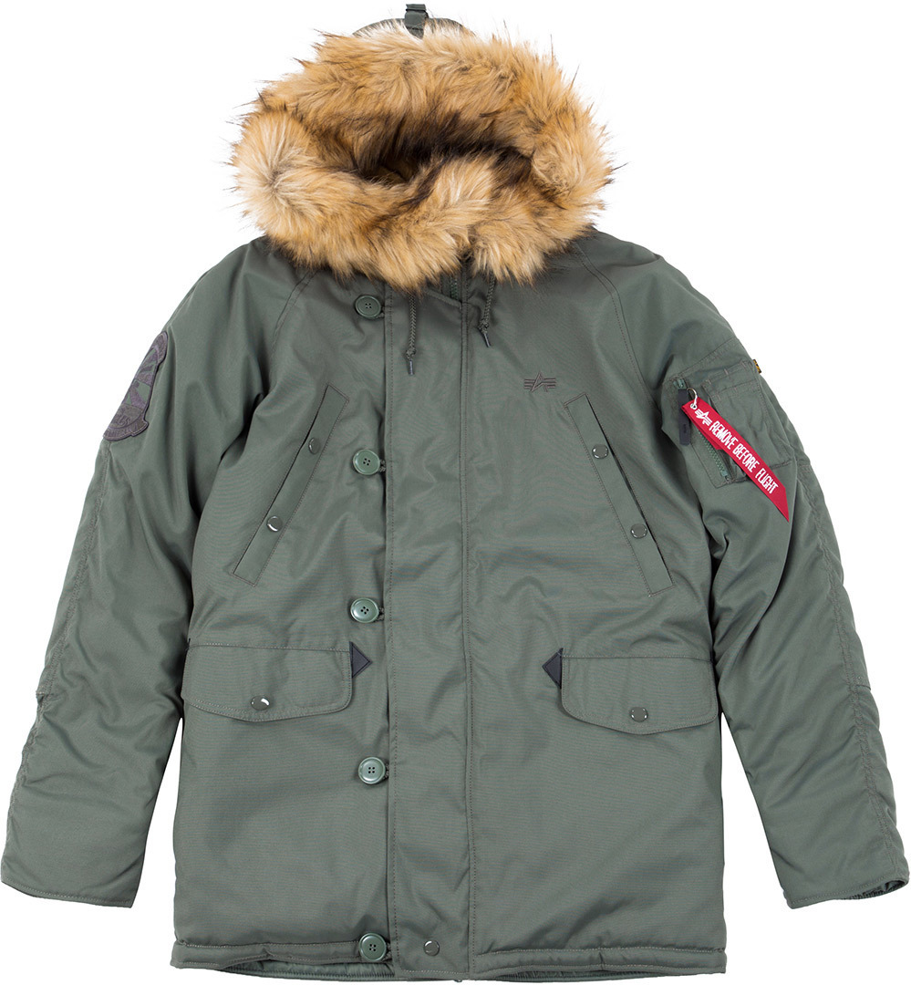Alpha Industries Explorer Bunda zelená M Obrázek 1