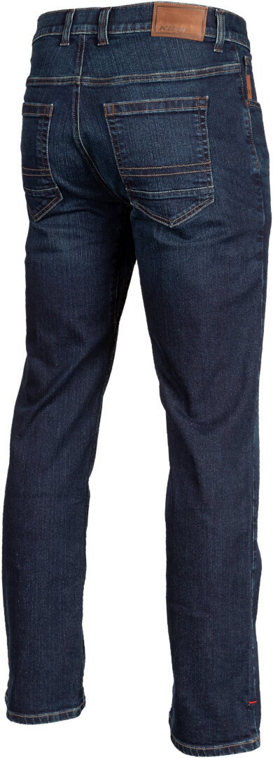 Klim Unlimited Straight Stretch Denim Motorcycle Jeans dark blue 32/30 Figure 6