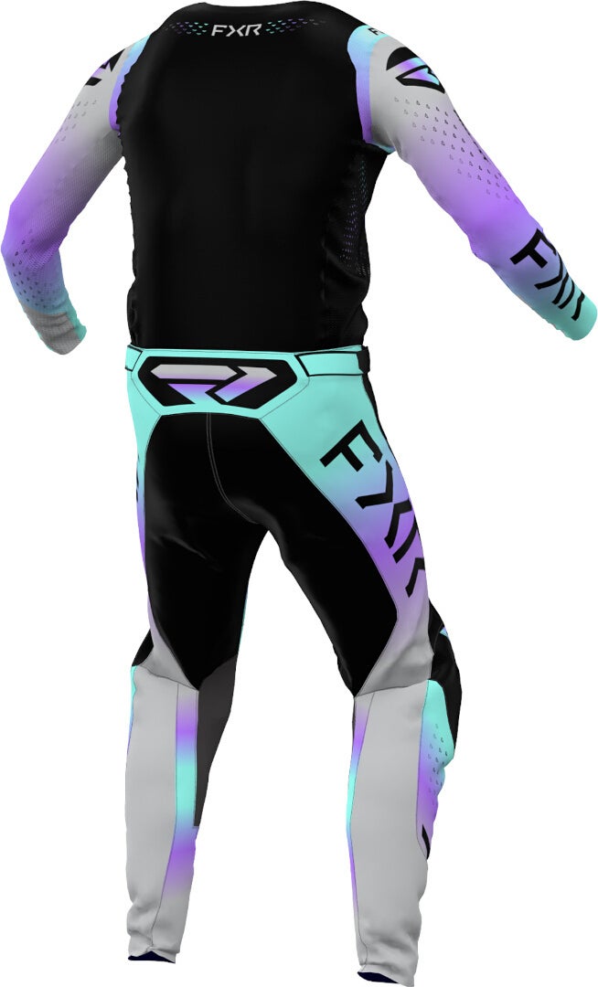 FXR Helium 2023 Motocross trøje sort/lilla XL Figur 4