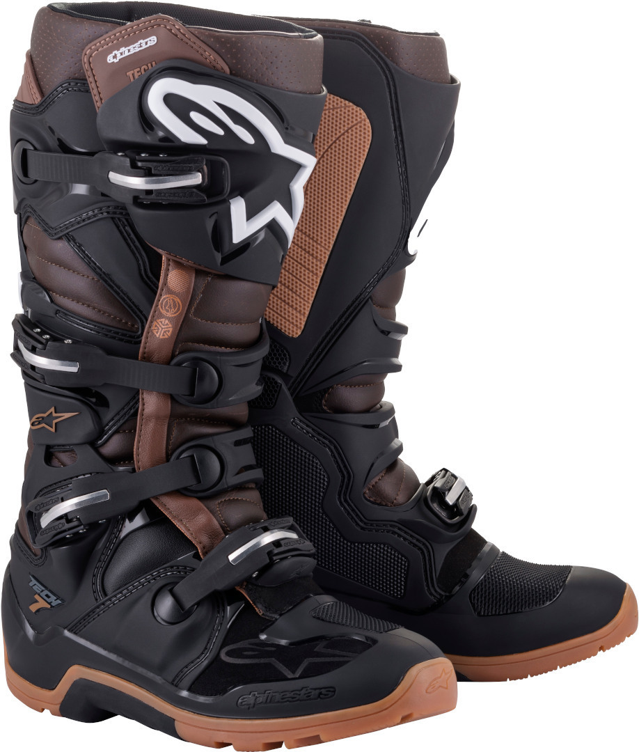 Alpinestars Tech 7 Enduro Stiefel schwarz/braun 11 (45,5) Abbildung 1
