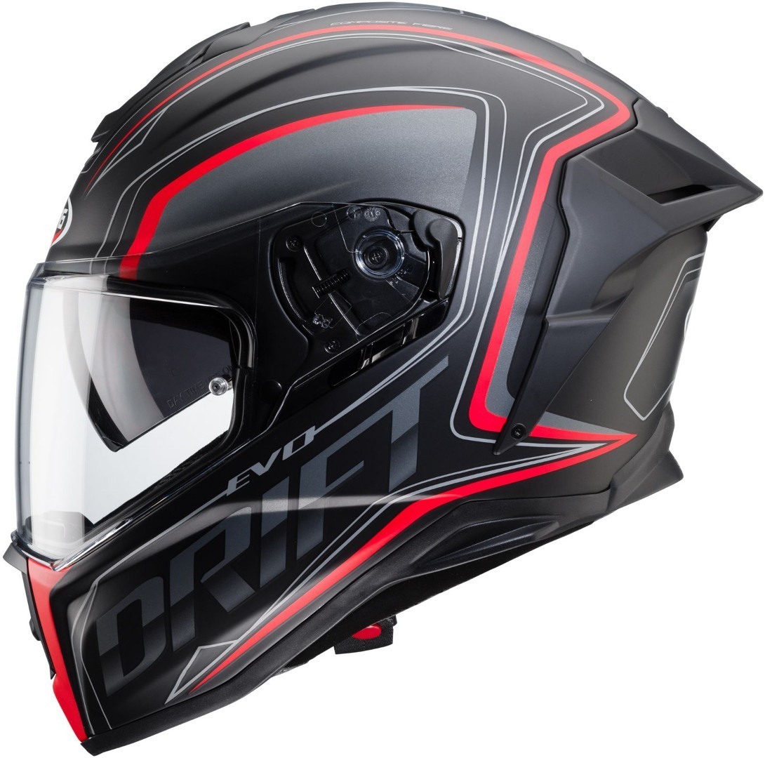 Caberg Drift Evo Integra Helm schwarz matt/rot S (55/56) Abbildung 3