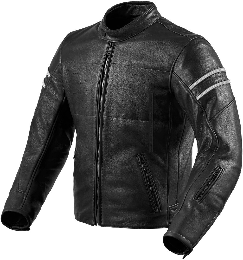 Revit Stride Giacca in pelle per moto nero 58 Figura 1