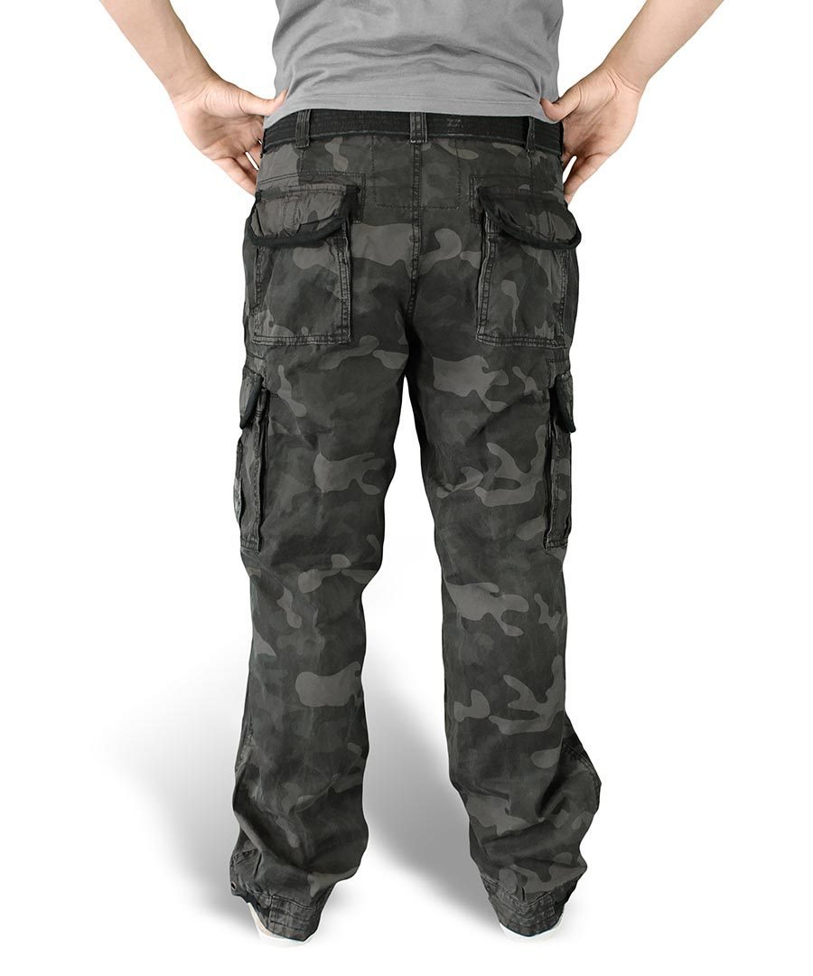 Surplus Premium Vintage Hose schwarz camouflage L Abbildung 5