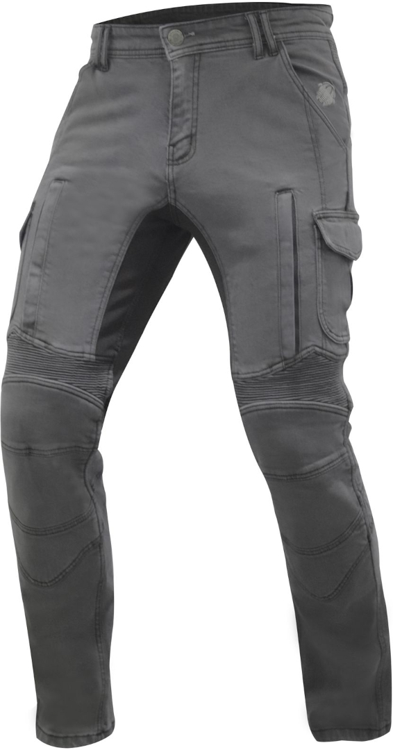 Trilobite Acid Scrambler Motorradjeans grau 40/32 Abbildung 1