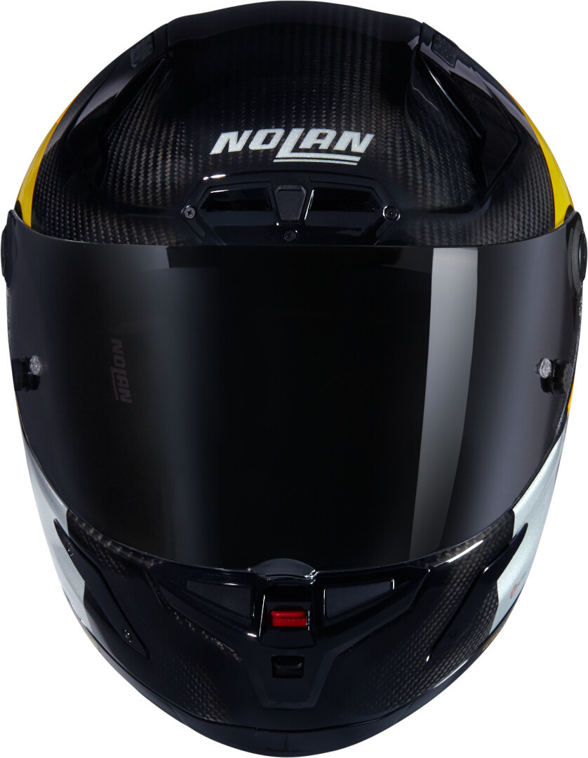 Nolan X-804 RS Ultra Carbon Combo Gara Hjälm svart/ockra XXS (54) Figur 5