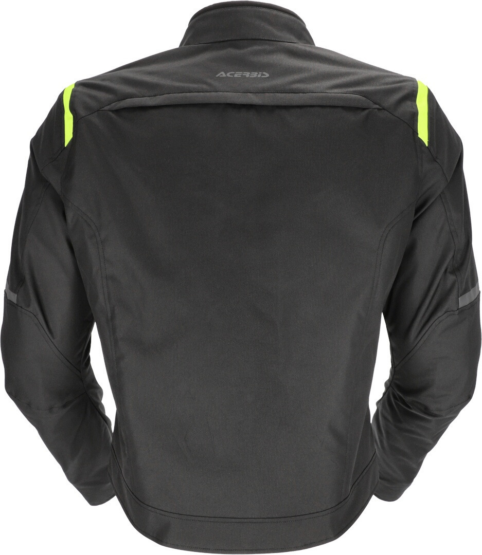 Acerbis X-MAT 2.0 Motorfiets textieljas Zwart/Geel 3XL Figuur 9