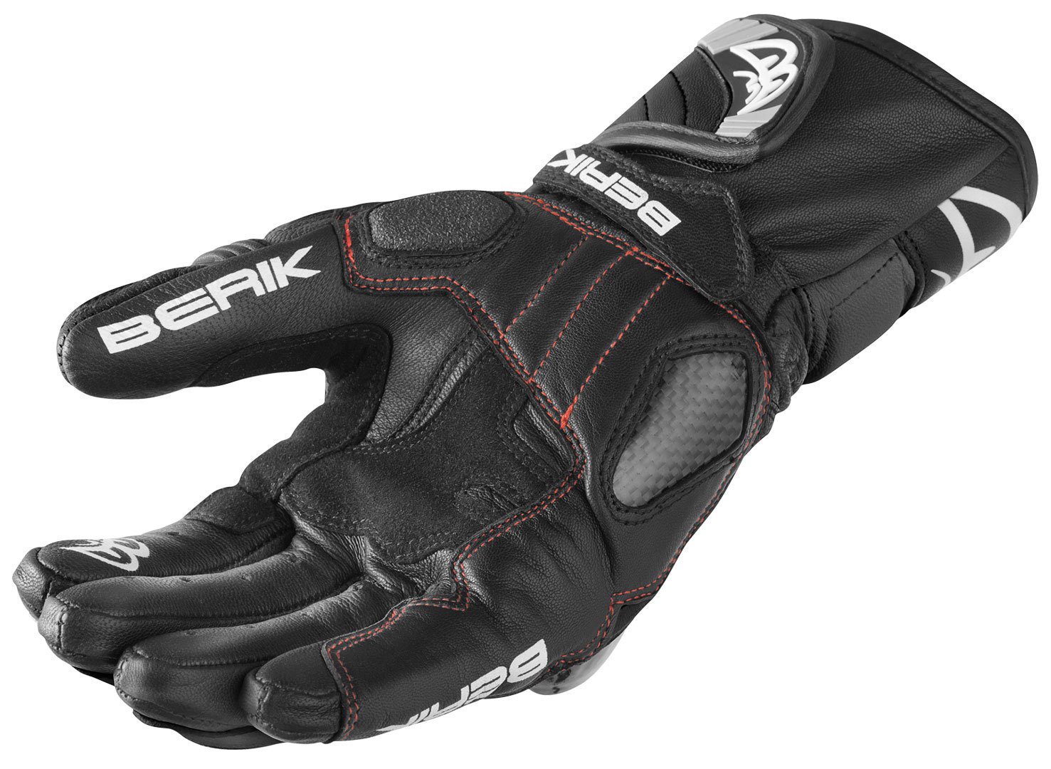 Berik Namib Pro Motorradhandschuhe schwarz L Abbildung 2