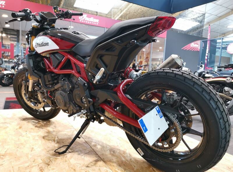 Access Design Deținător de plăcuțe laterale Indian FTR 1200 Deținătorul plăcuței de înmatriculare Figura 8