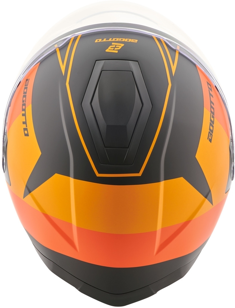 Bogotto V586 Detri BT Casca cu reacție Bluetooth Negru/Portocaliu XS Figura 5