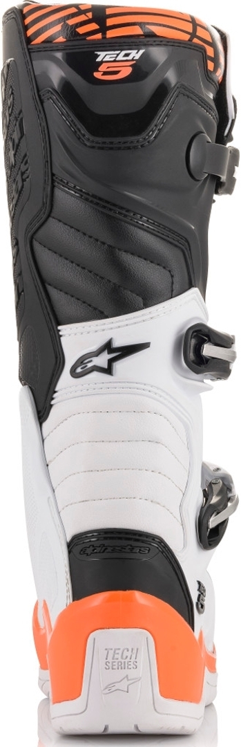 Alpinestars Tech 5 Bottes de motocross Blanc/Orange 9 (43) Figure 4