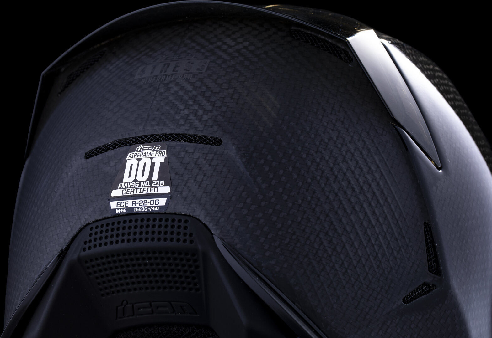 Icon Airframe Pro Casco Carbon 4Tress nero L (58/59) Figura 11