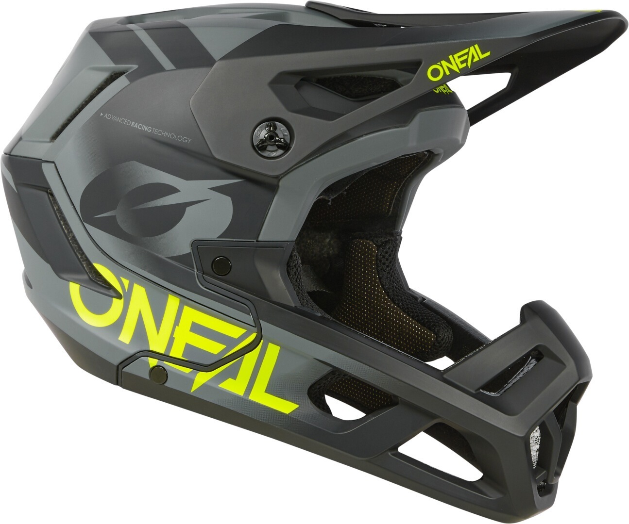 Oneal SL1 Strike Cască de coborâre Negru mat/gri/galben-neon XL (61/62) Figura 6