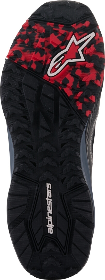 Alpinestars Speedforce XR Motorcykel sko sort/grå/rød 14 Figur 2