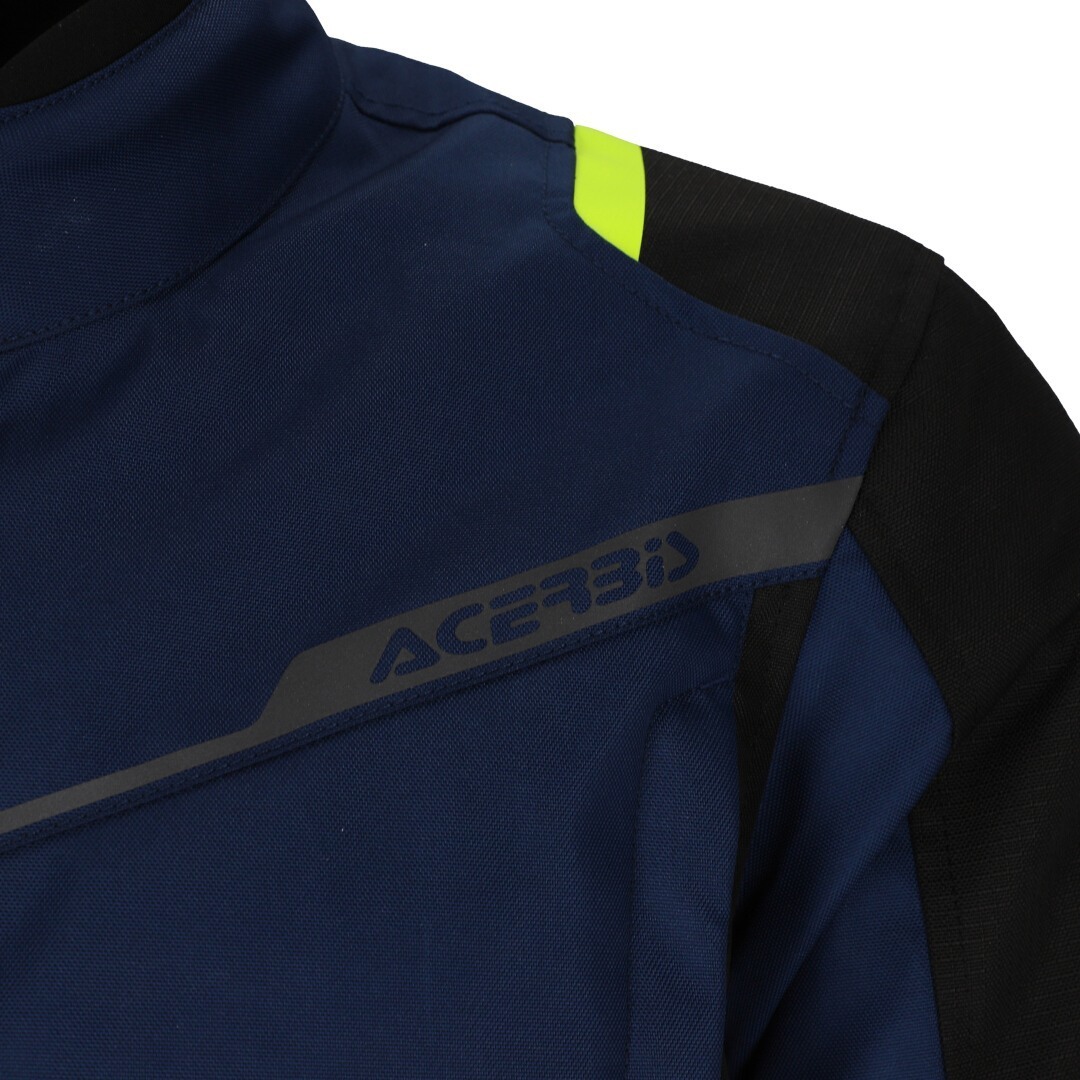 Acerbis CE X-Travel Waterproof Motorcycle Textile Jacket blue/yellow M Figure 6