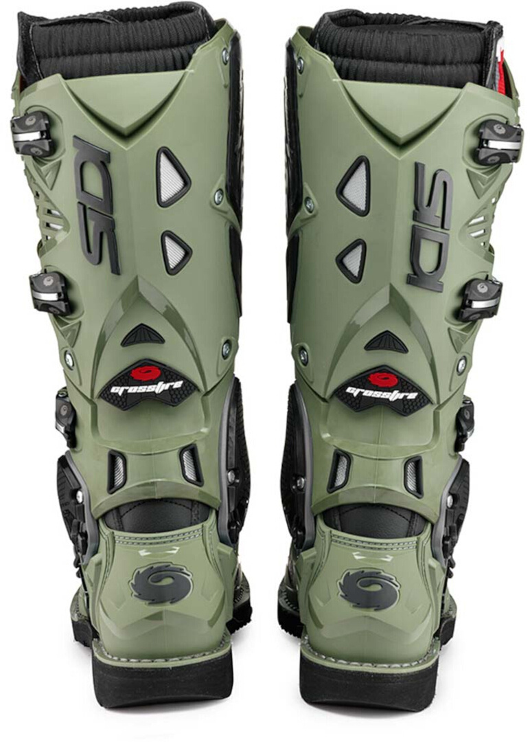 Sidi Crossfire 3 Bottes de motocross Vert/Noir 47 Figure 4