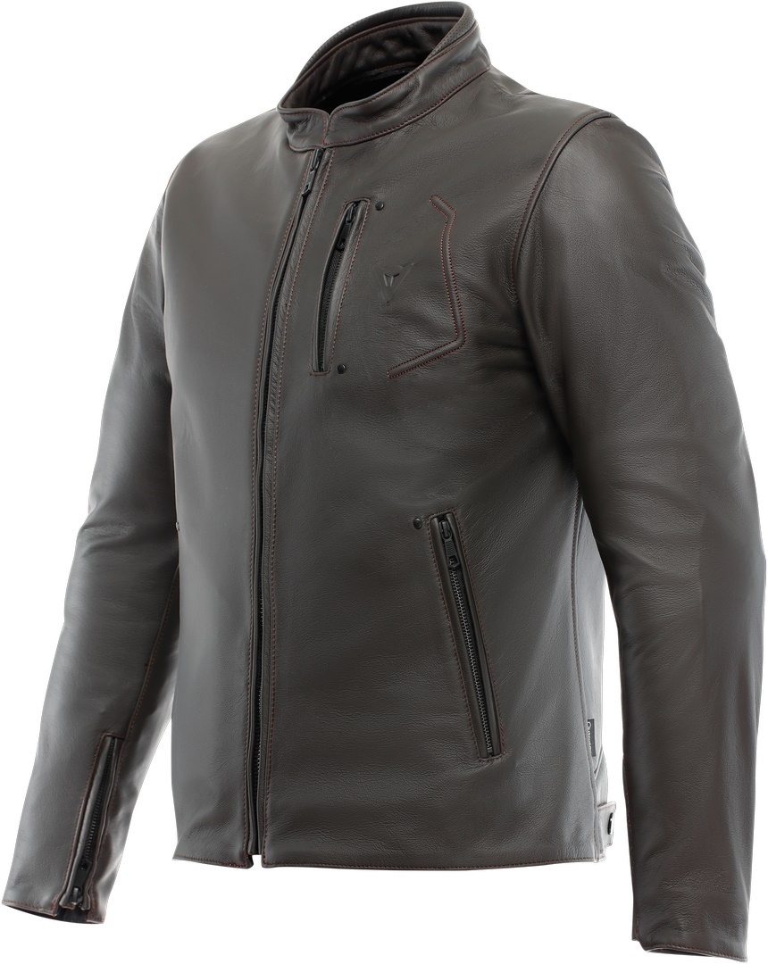 Dainese Fulcro Motorcycle Leather Jacket dark brown 56 Figure 1