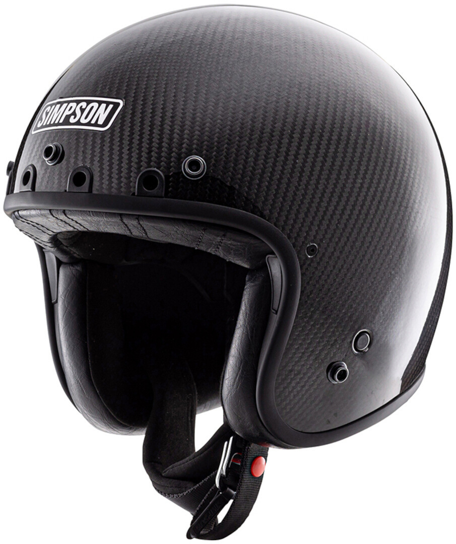 Simpson Chopper Carbon Capacete a jato Artigo principal Figura 1