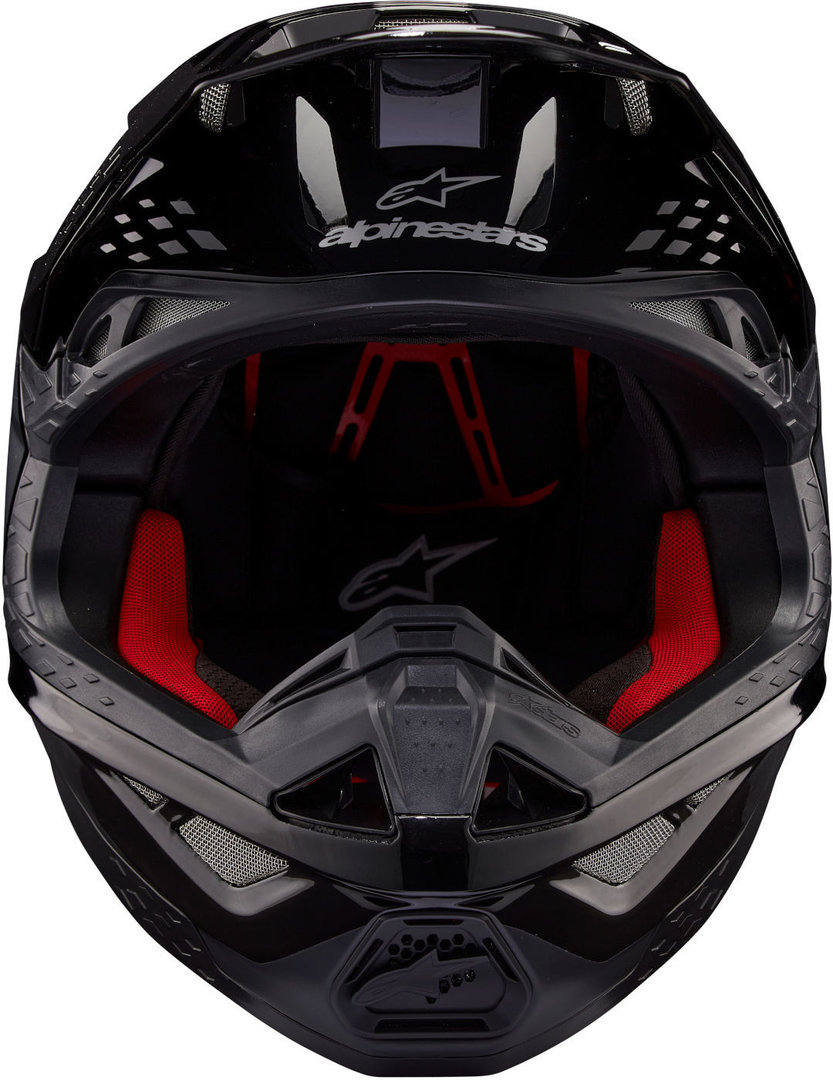 Alpinestars Supertech S-M10 Flood 2024 Cască de motocross Negru/gri XS (53/54) Figura 6