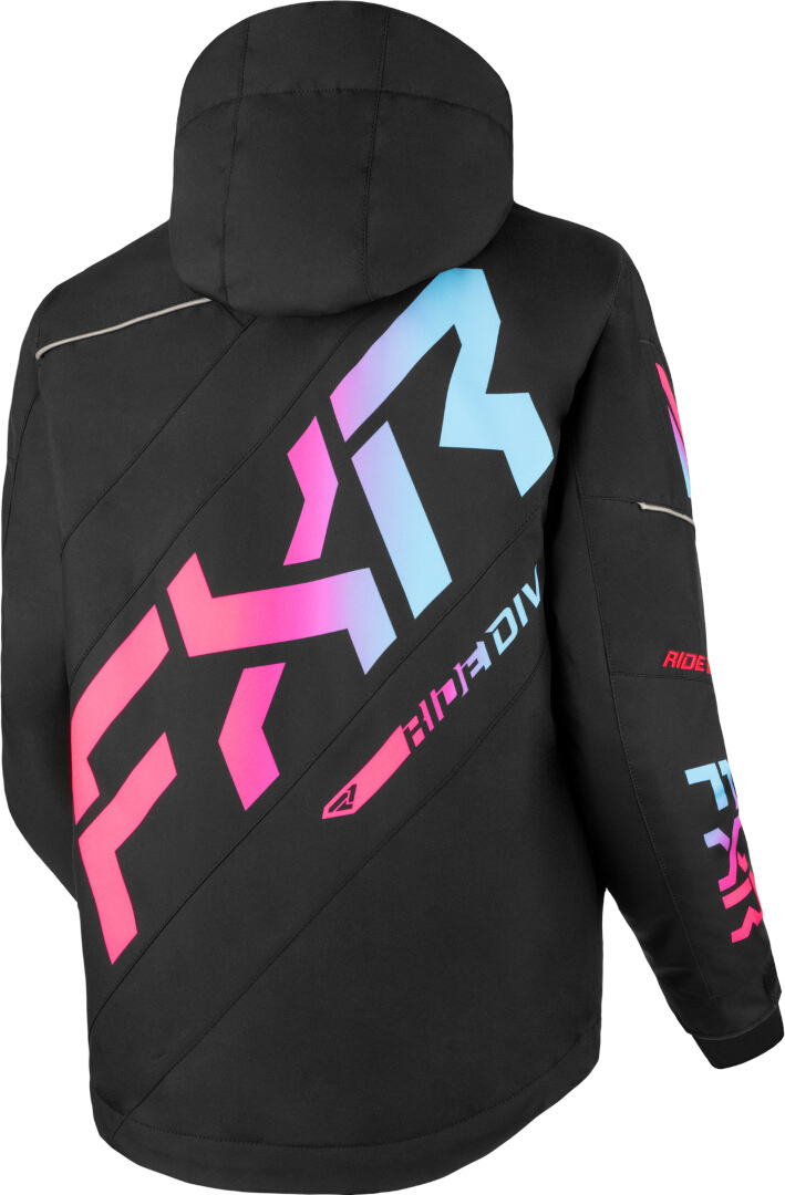 FXR CX Snescooterjakke til børn sort/pink 14 Figur 2