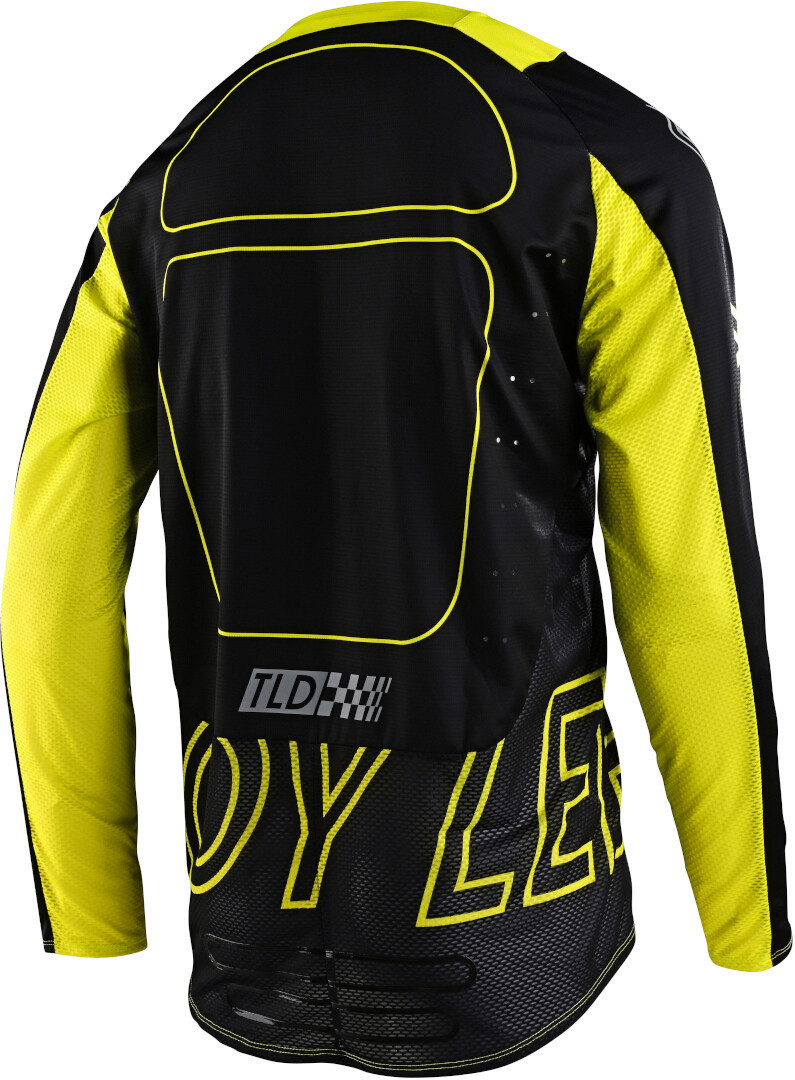 Troy Lee Designs SE Pro Drop In Motokrosový dres černý/neon M Obrázek 2