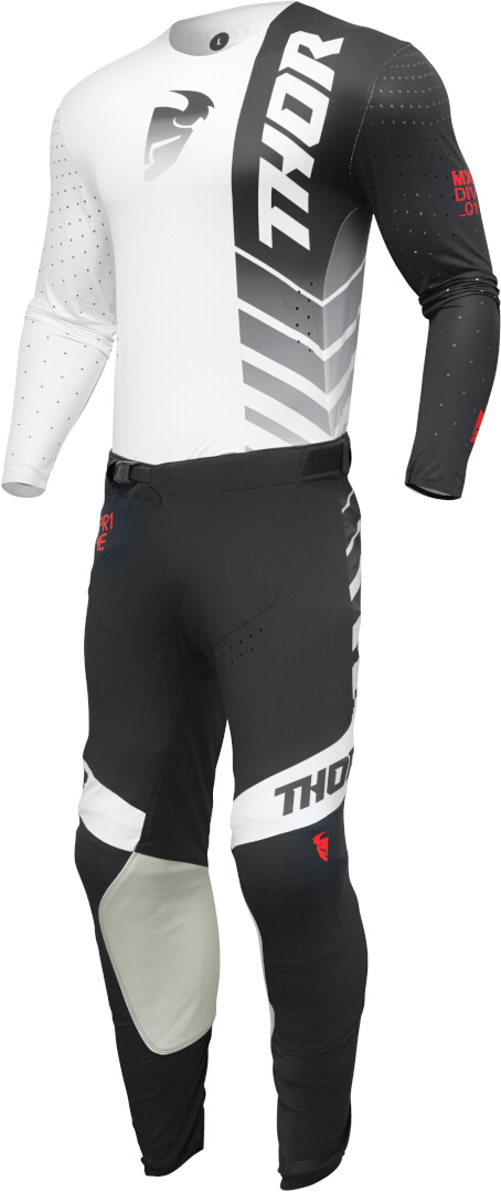 Thor Prime Analog Motocross Pants black/white 38 Figure 4