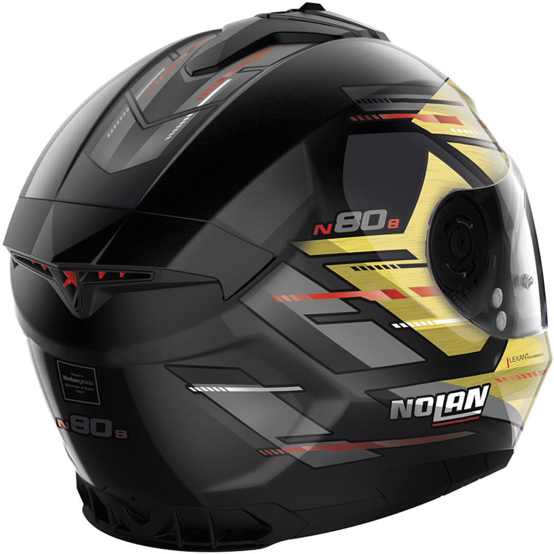 Nolan N80-8 Meteor N-Com Cască Negru/Auriu XXXL (65) Figura 4