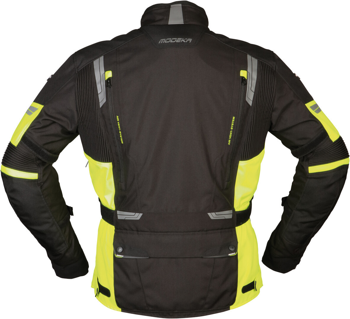 Modeka Aeris Motorcycle Textile Jacket black/neon 3XL Figure 2