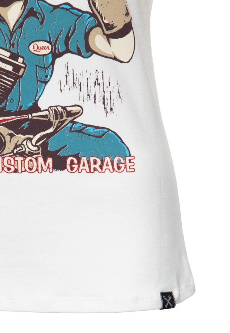 Queen Kerosin Gearhead T-shirt dames M Figure 4