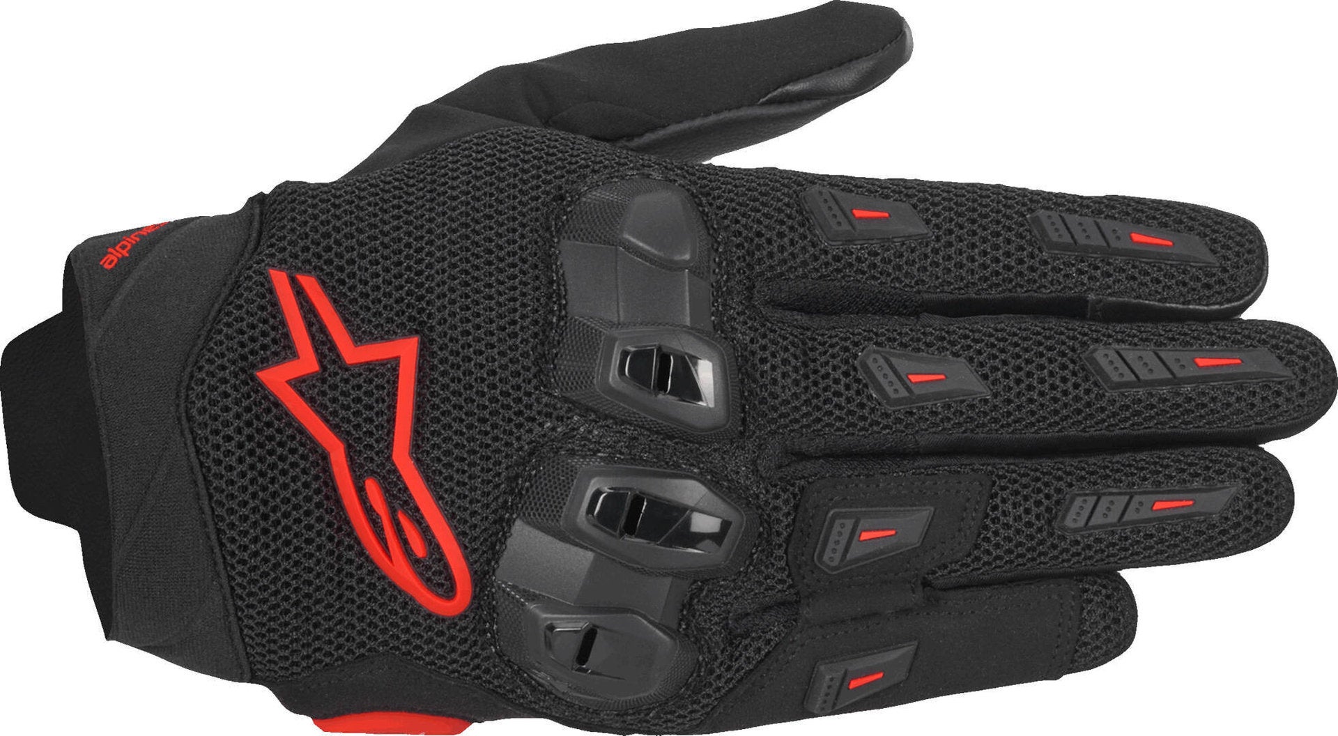 Alpinestars Sp X 5 Air Motorcykel handsker sort/neonrød M Figur 1