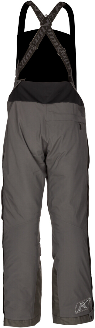 Klim Strata Senhoras Snowmobile Bib Calças cinza Curta S Figura 8