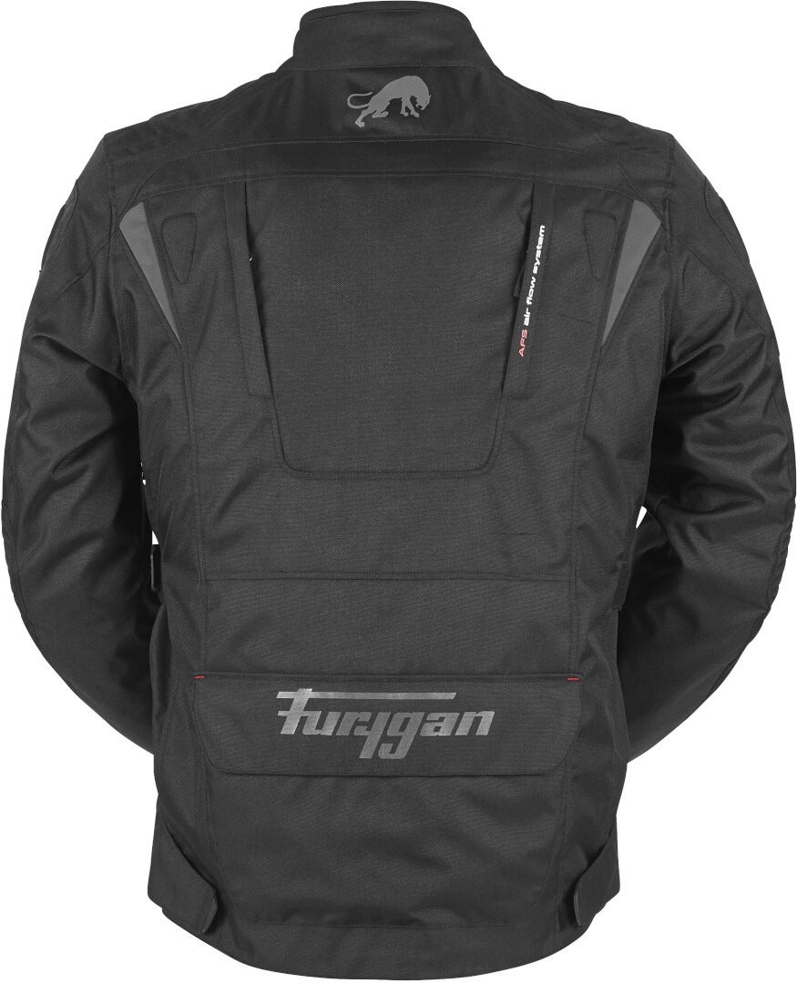 Furygan Apalaches Motorcycle Textile Jacket black XXL Figure 3