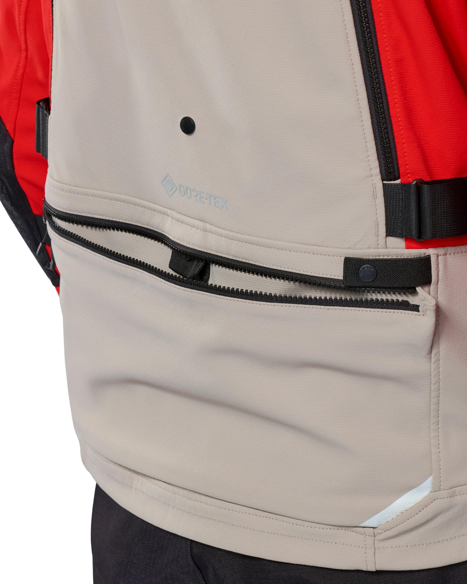 Revit Defender 4 GTX Veste textile moto imperméable anthracite/rouge M Figure 16