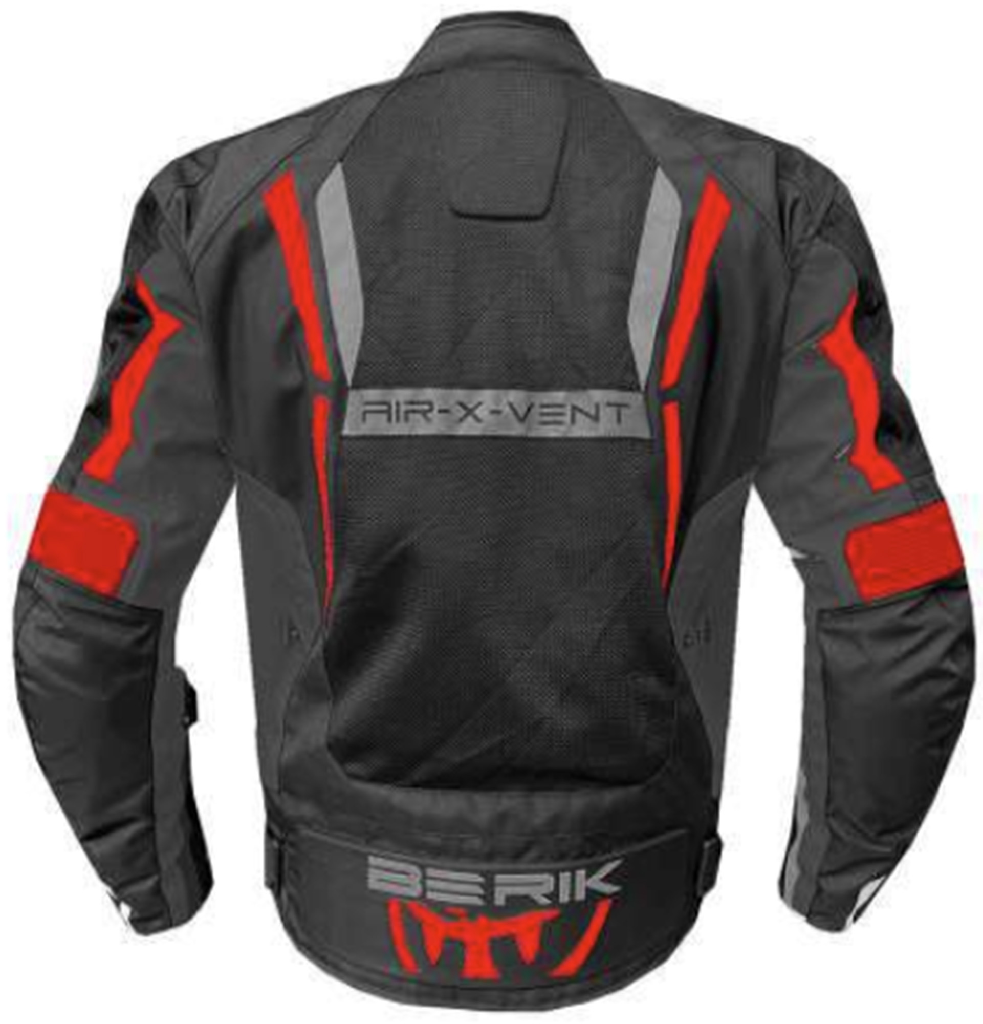 Berik Lalxa Motorcycle Textil Jacket black/red 56 Figure 2