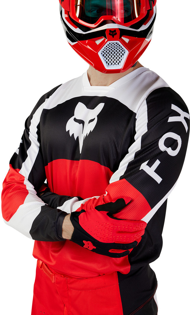 FOX 180 Nitro Motocross Jersey rot L Abbildung 2