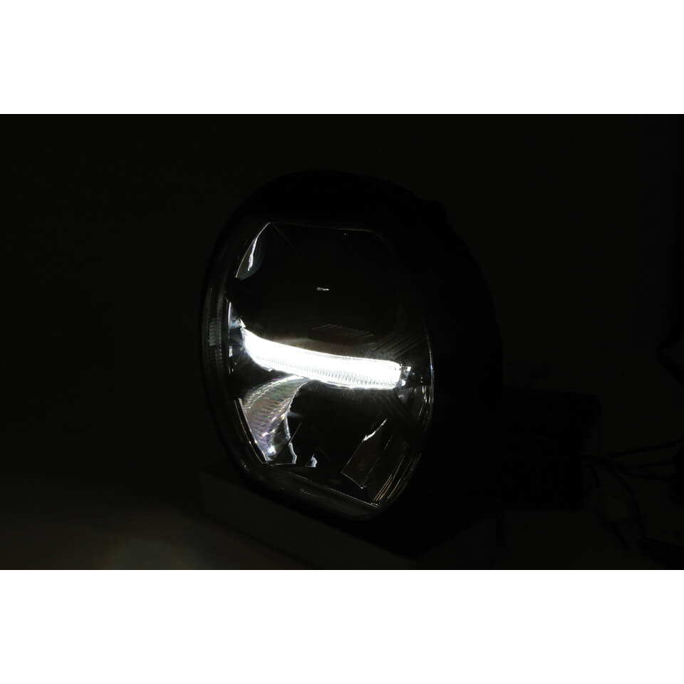 KOSO LED Hauptscheinwerfer THUNDERBOLT mit Standlicht, schwarz Figura 2
