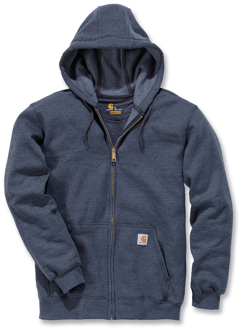 Carhartt Midweight Zip パーカー ライトブルー M 図1