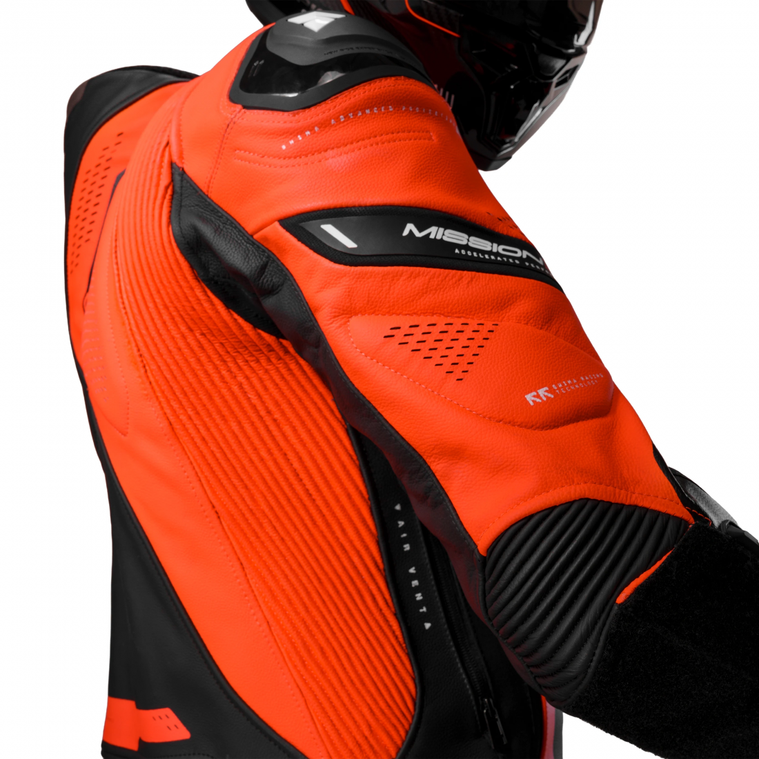 SHIMA Mission ST Veste en cuir moto Rouge 56 Figure 9