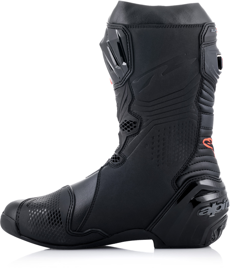 Alpinestars Supertech R Motorcycle Boots black/yellow/red 43 Figure 6