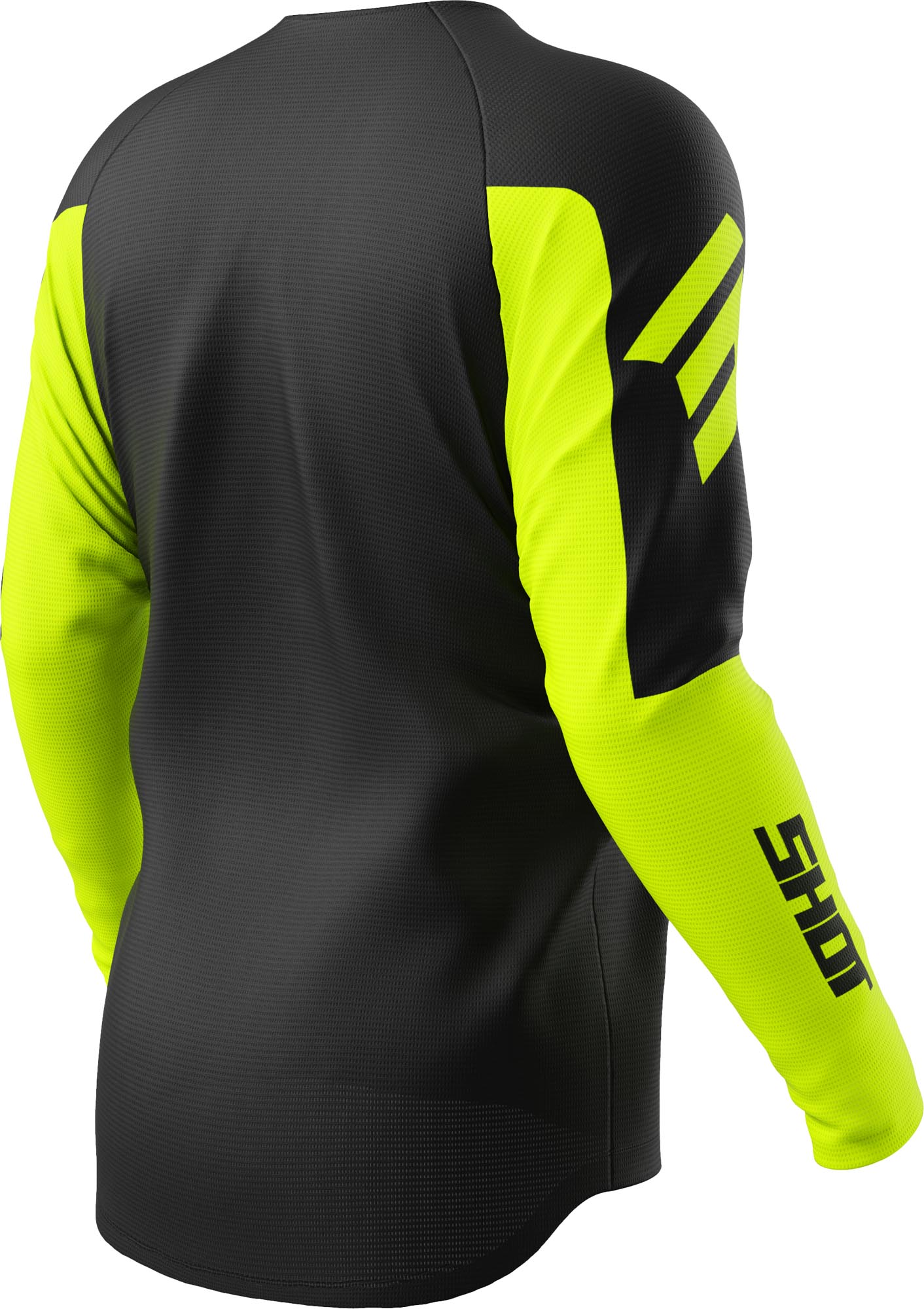 Shot Draw Private Motocross Jersey gelb 3XL Abbildung 2