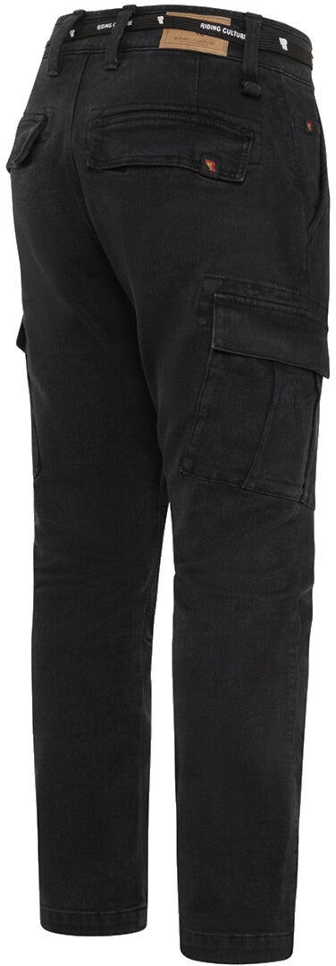 Riding Culture Cargo Motorfiets Textiel Broeken Zwart 36/32 Figuur 2