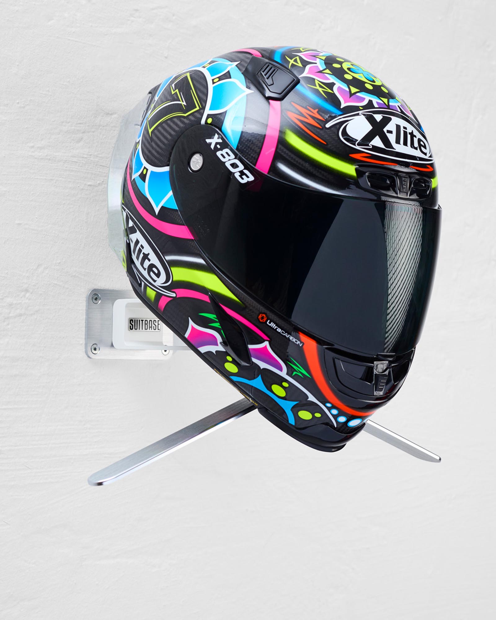SUITBASE PRO V4 Garderobă pentru motociclete Alb mat Figura 2