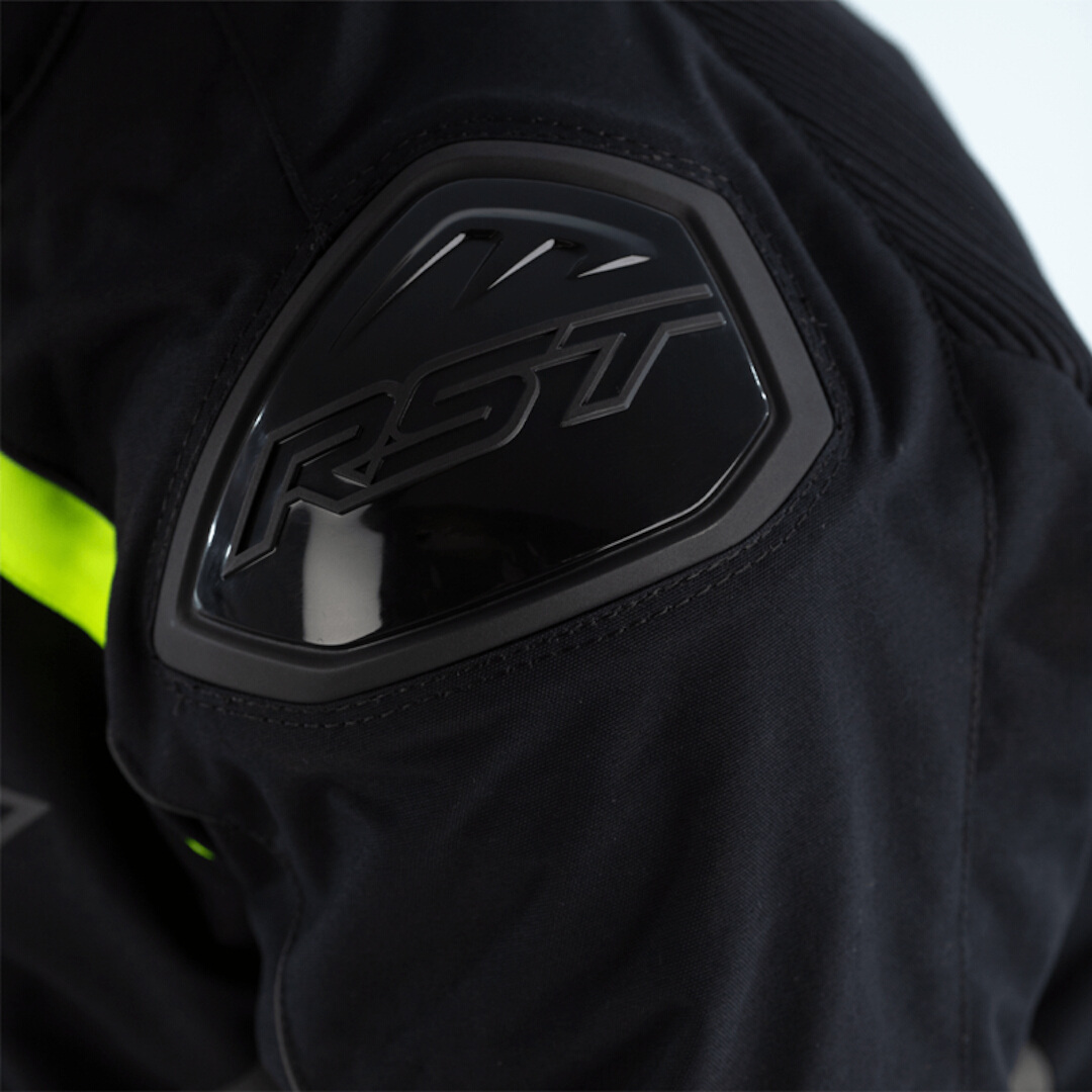 RST Sabre Motorcycle Textile Jacket black/yellow XL Figure 4