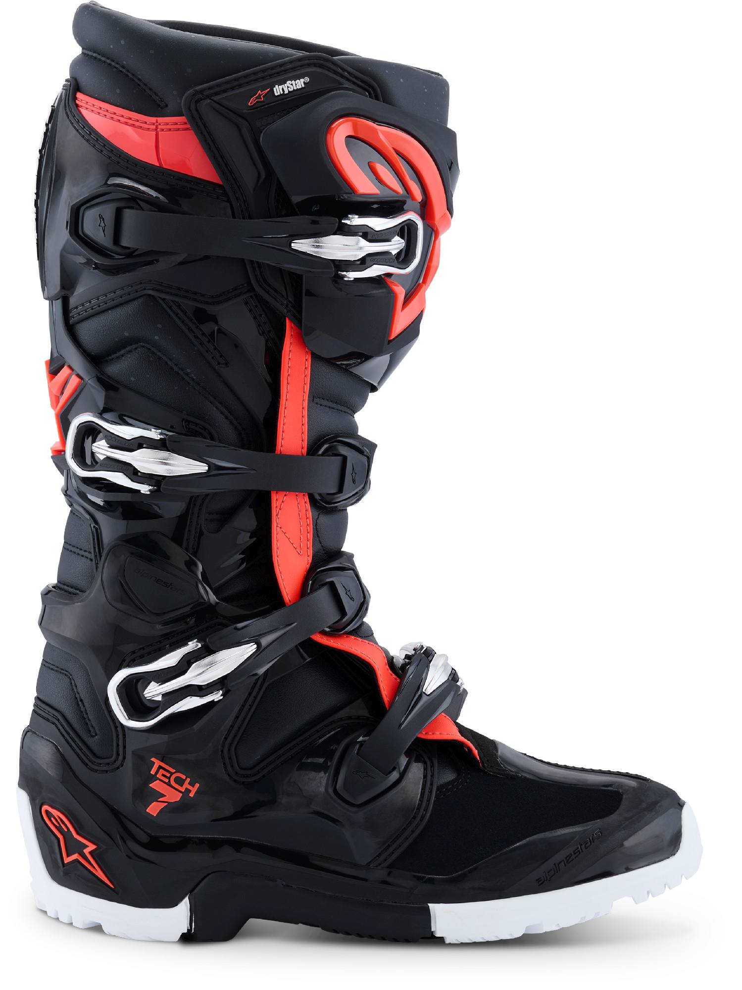 Alpinestars Tech 7 Enduro Drystar WP Motocross Boots black/red/white 14 Figure 6
